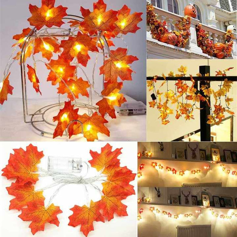 Fairy Autumn Leaves Light Set