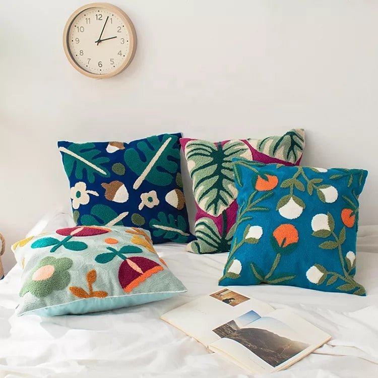 Botanical cushions - Wake up nature in your home decor!
