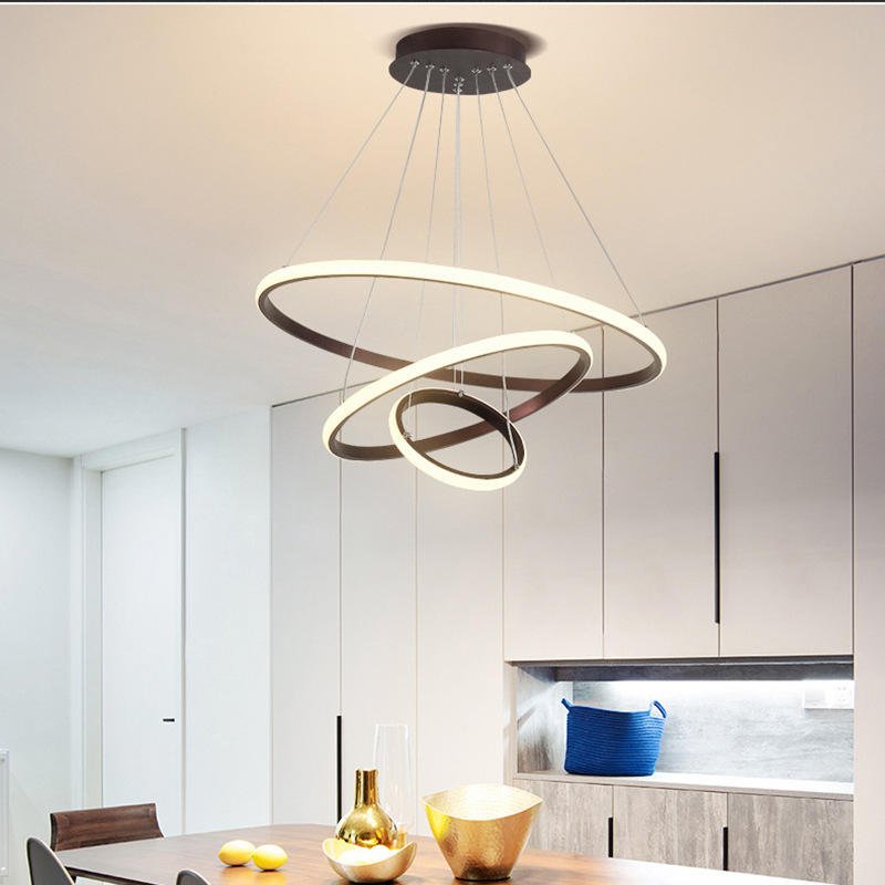 Stylish spiral ceiling lamp