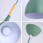 Talon - Modern Drop-Shaped Wooden Pendant Light Scandinavian Ceiling Light