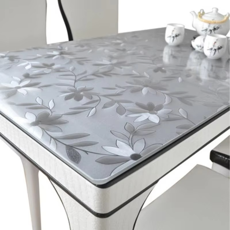 Premium Transparent 0.04 in PVC Table Protector