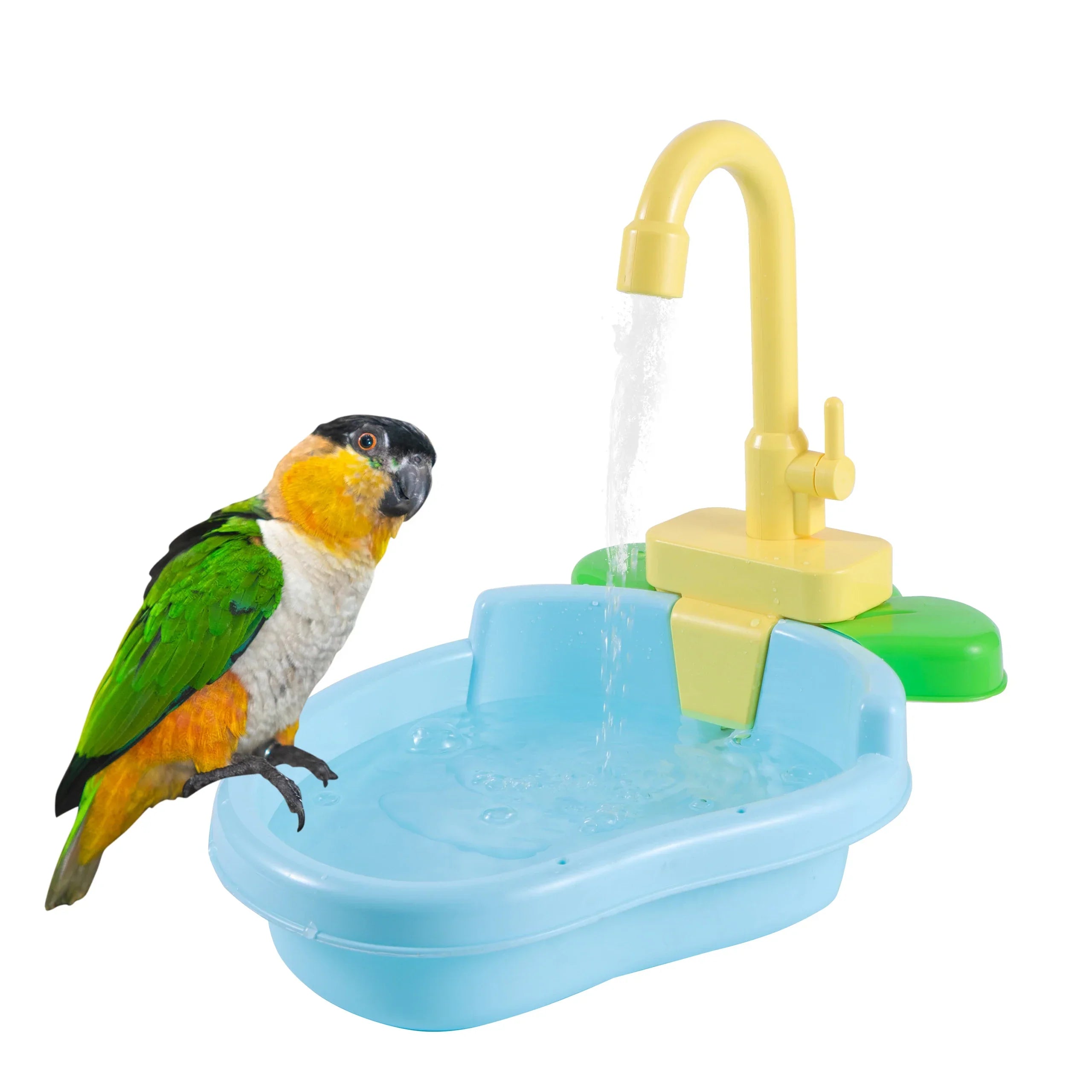 Automatic Flowing Water Bird Bath Fountain