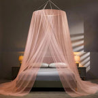 Foldable insect net for bedroom and camping, ideal as mosquito net for double bed & outdoor
