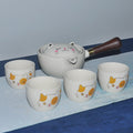 Self-Rotating Cute Cat Kung Fu Tea Set