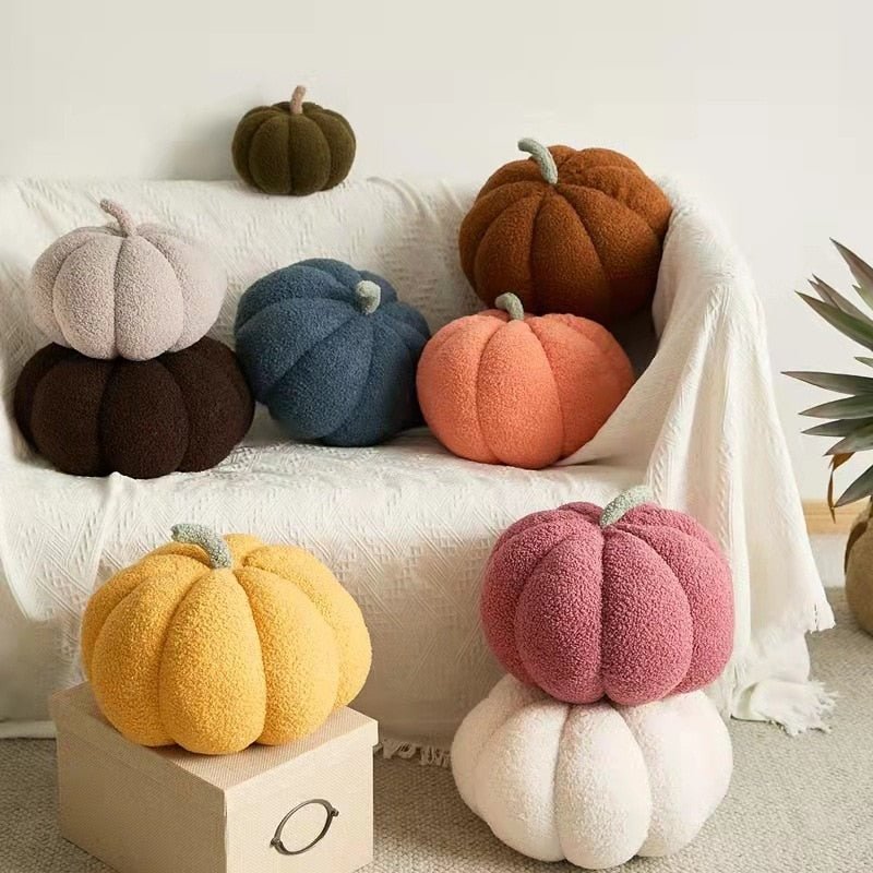 CozyPumpkin – Soft Autumn Pumpkin Cushion
