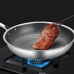 PanPro 30cm Stainless Steel Non-Stick Frying Pan
