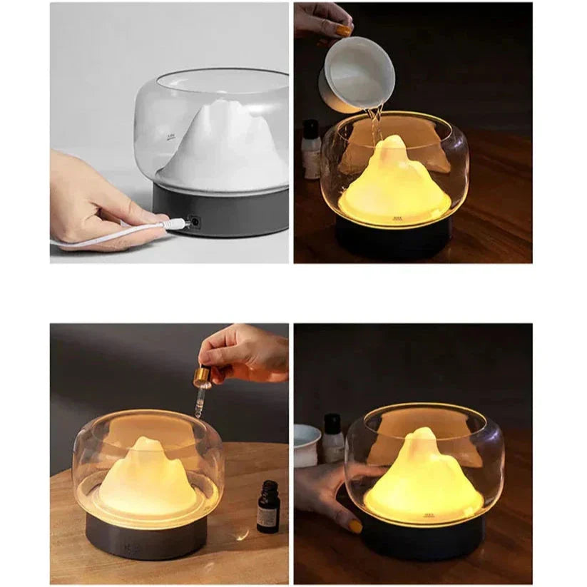 ÉclatScent – Luxury Fragrance Diffuser with LED Lighting