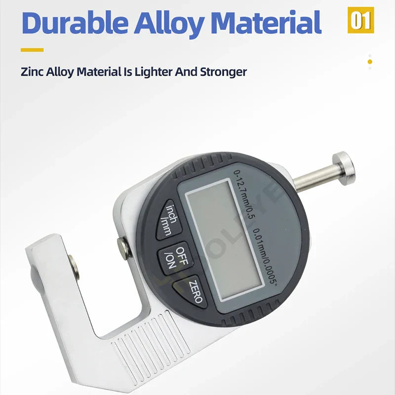 High-Sensitivity Digital Thickness Measuring Tool