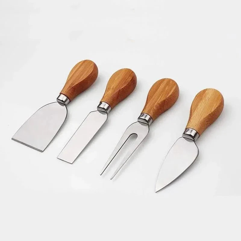 CheeseLux – Premium Bamboo Cheese Board Set