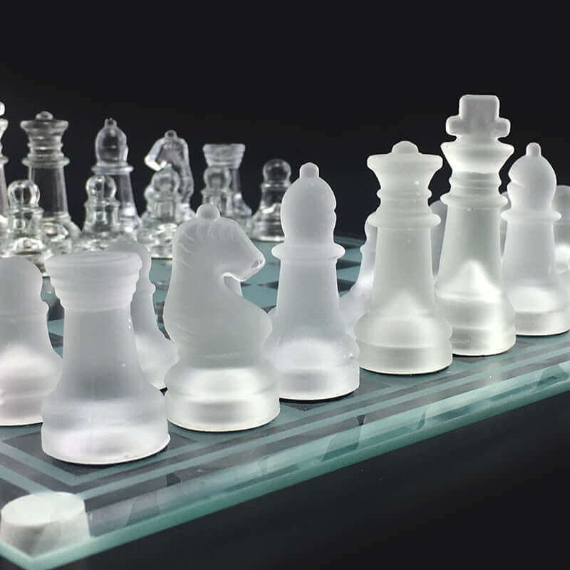 Glass Chess Set