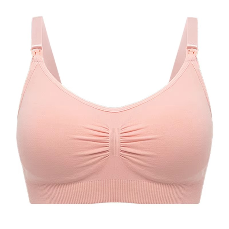 Seamless Plus Size Nursing Bra for Comfort and Support During Breastfeeding