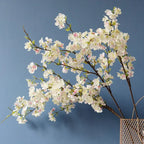 Artificial Cherry Blossom Branch - 109 cm Silk Flowers