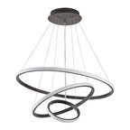 Stylish spiral ceiling lamp