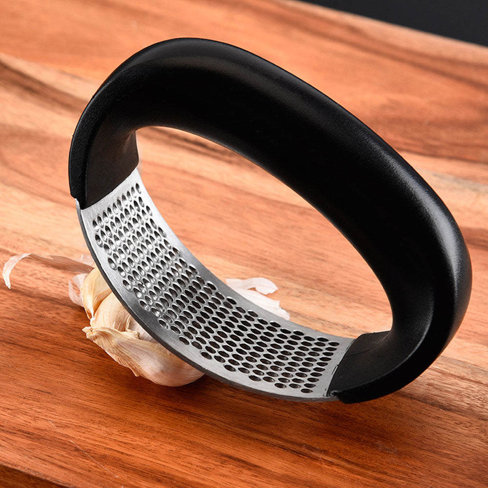 Curved Stainless Steel Garlic Press | Your favorite kitchen gadget