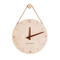 WoodHush Minimalist Wall Clock