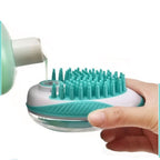 2-in-1 soap dispenser & massage brush for dogs