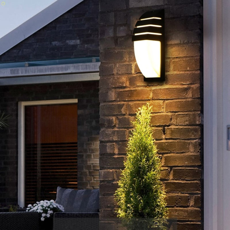 Radar Motion Sensor Waterproof LED Outdoor Wall Light