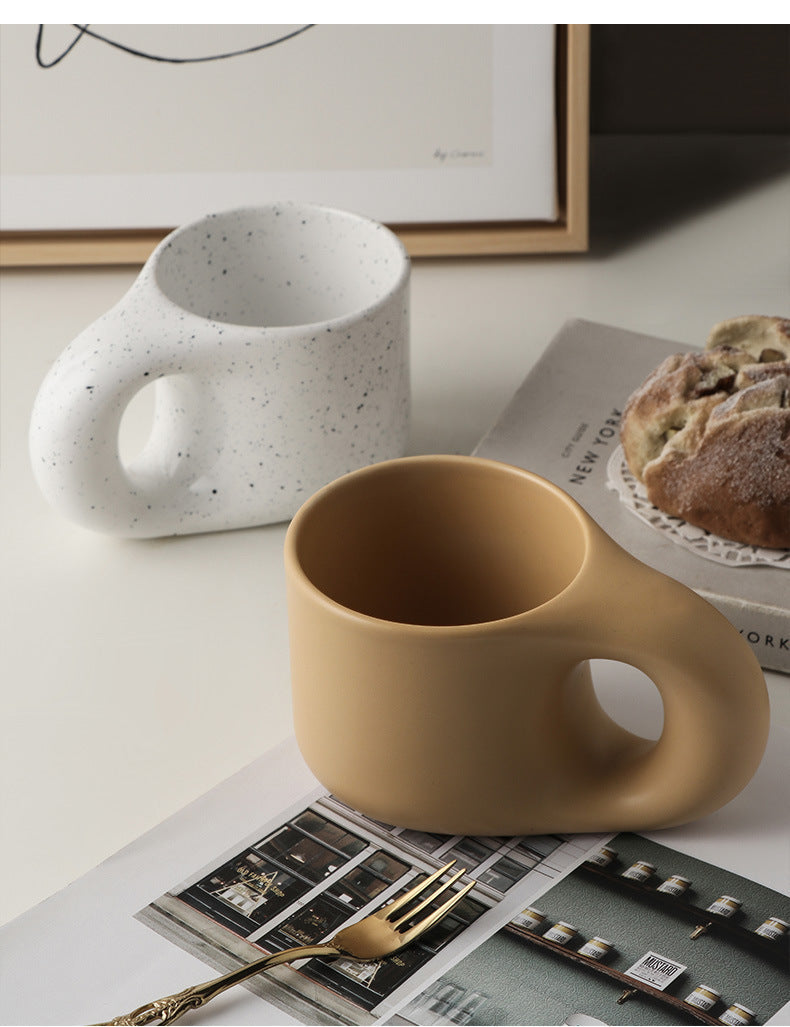 Timeless Elegance - Minimalist Porcelain Cup and Saucer Set