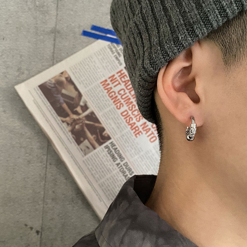 Trendy StreetStyle Earrings | A Unique Choice for the Fashion-Conscious Man