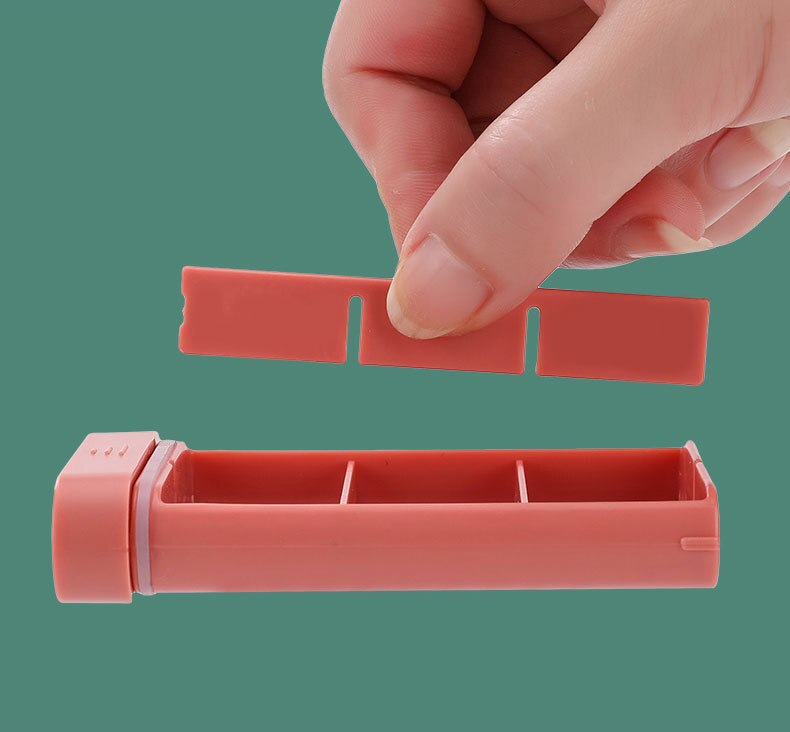 Stylish and Compact Supplement Box