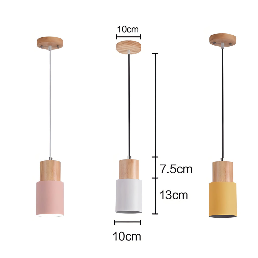 Jaziel - Round Wood Nordic Hanging Pendant Lamp