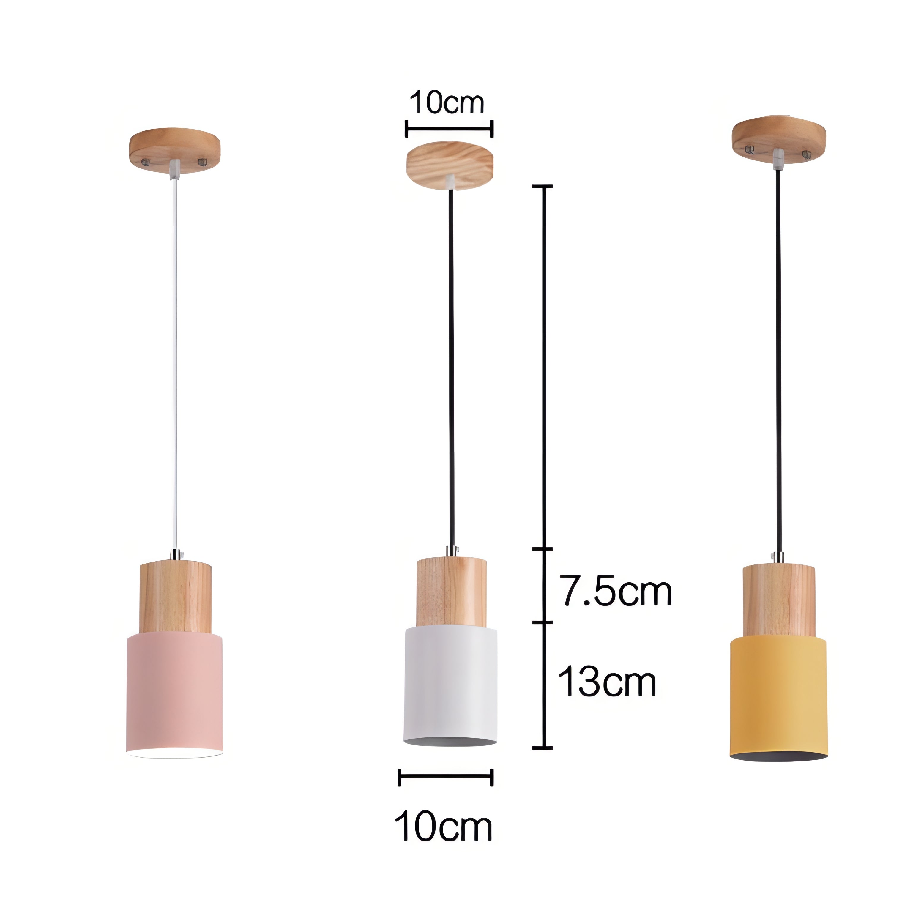 Jaziel - Round Wood Nordic Hanging Pendant Lamp