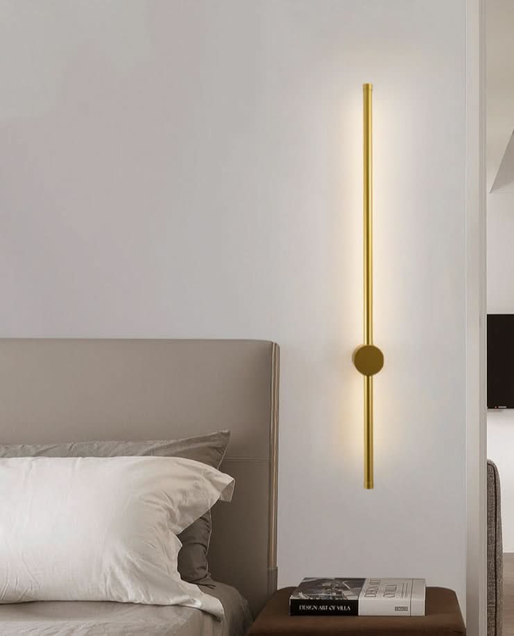 Minimalist Wall Lamp with Plug and LED Light