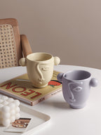 High-quality porcelain mug with refined style and versatility