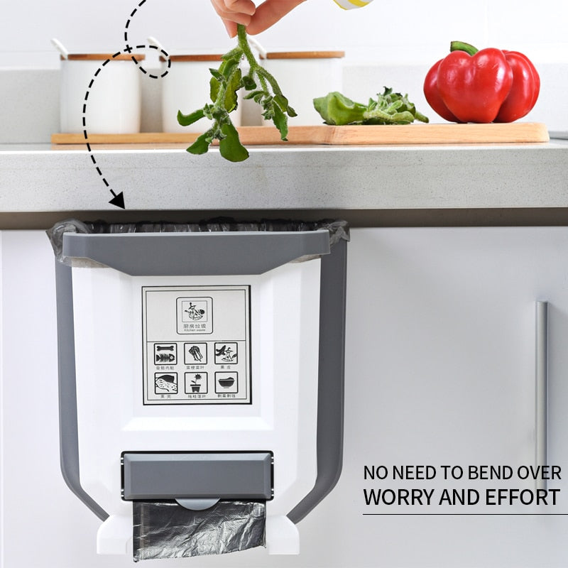 Folding Trash Can