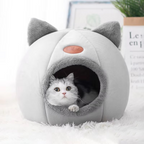 Cozy Cave Winter Cat & Small Dog Bed