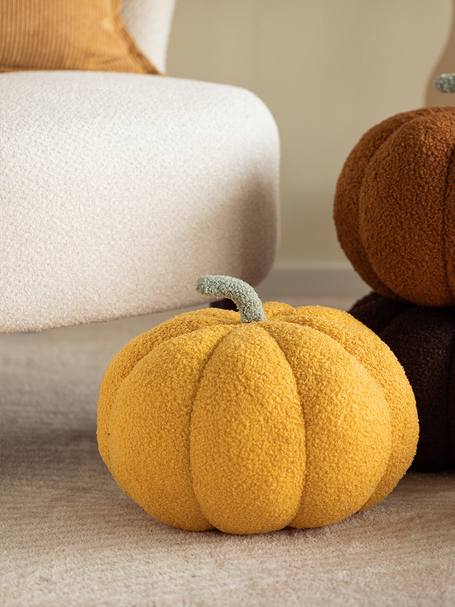 Fluffy Pumpkin Cushion