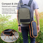Camporo Outdoor Set | Folding Chair & Beach Blanket | Ultralight & Compact | For Travel & Nature
