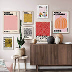 Yayoi Kusama Abstract Premium Poster