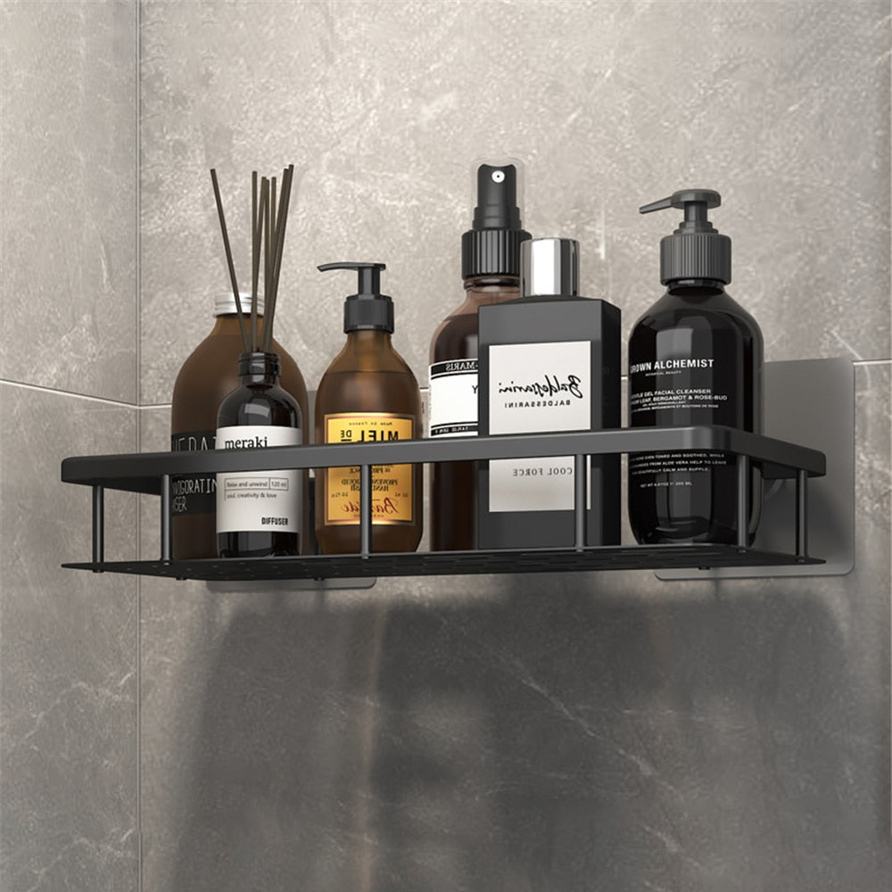Bathroom shelves corner shelf without drilling shower shelf holder