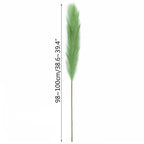 5 pieces 100 cm Artificial Pampas Grass Dried Flower Bouquet Wedding Party Decoration Home Room DIY Artificial Plants Decoration Supplies