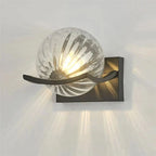 Modern LED Wall Lamp with Glass Panel