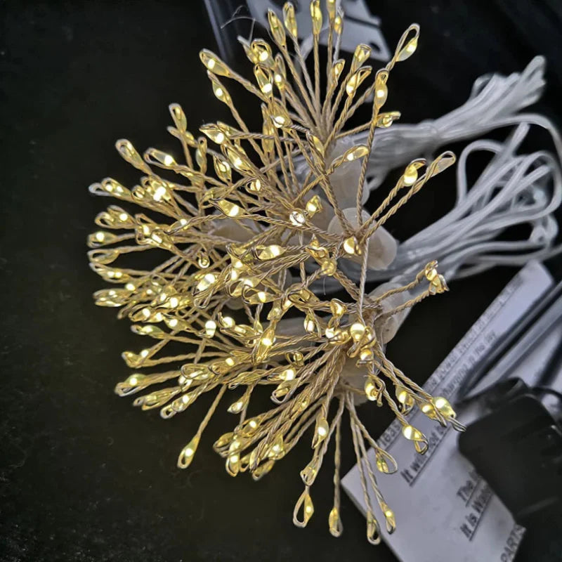 Fireworks Silver String Lights