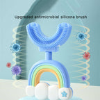Silicone Children's Toothbrush U-Design Rainbow