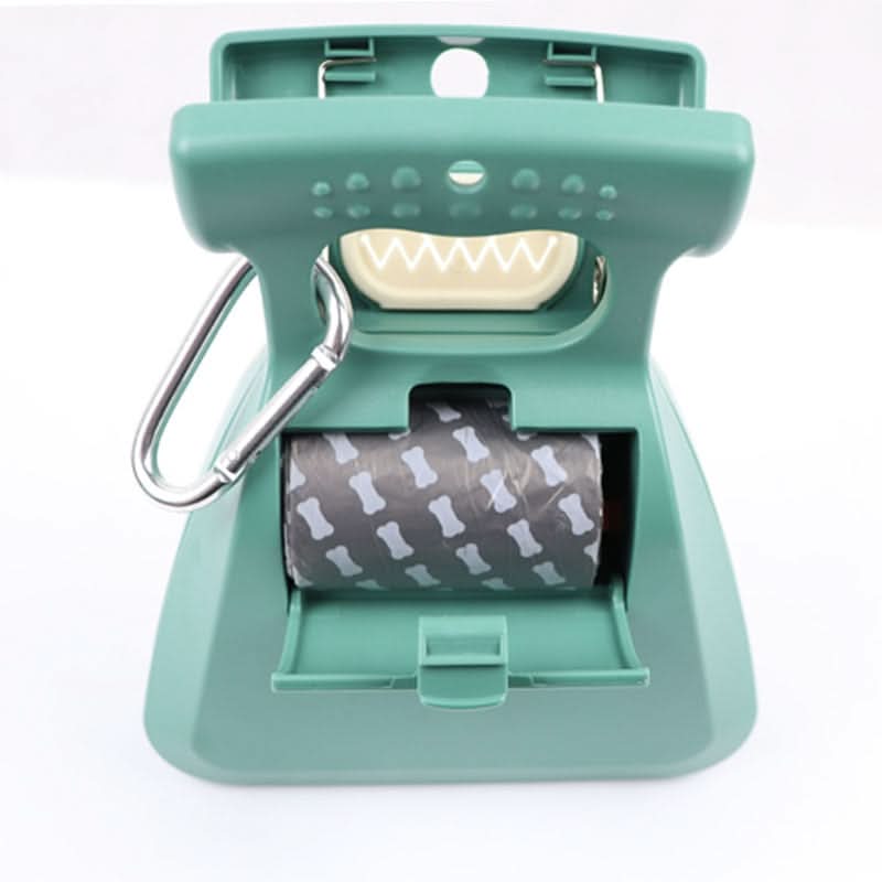 Portable Dog Poop Scooper with Clip & Adjustable Grabber