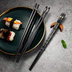 DineLux – Luxurious Chopstick Set with Refined Designs (5 Pairs)