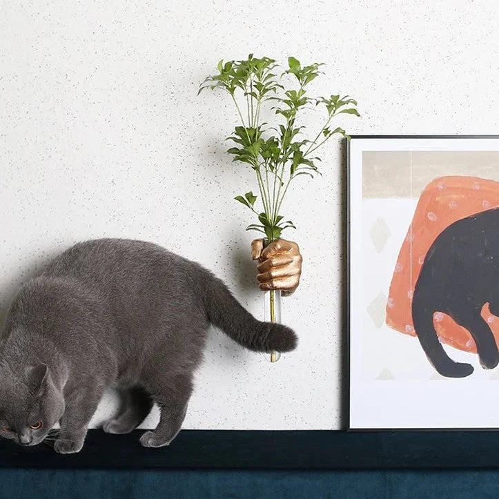 Flower Grab Wall Vase
