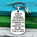To my grandchild grandson granddaughter son daughter gift inscription keychain