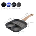 Four-hole frying pan