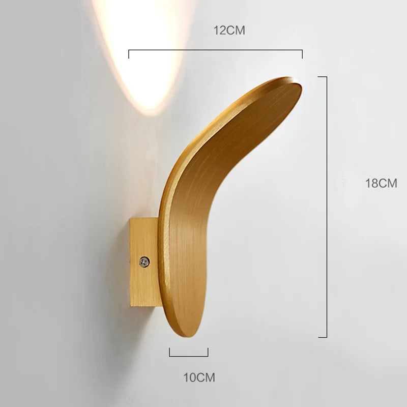 SkandiGlow Wall Lamp | LED Skateboard Design | Modern & Creative