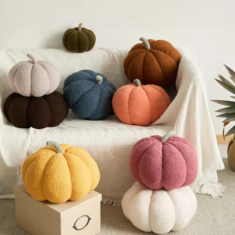 Fluffy Pumpkin Cushion