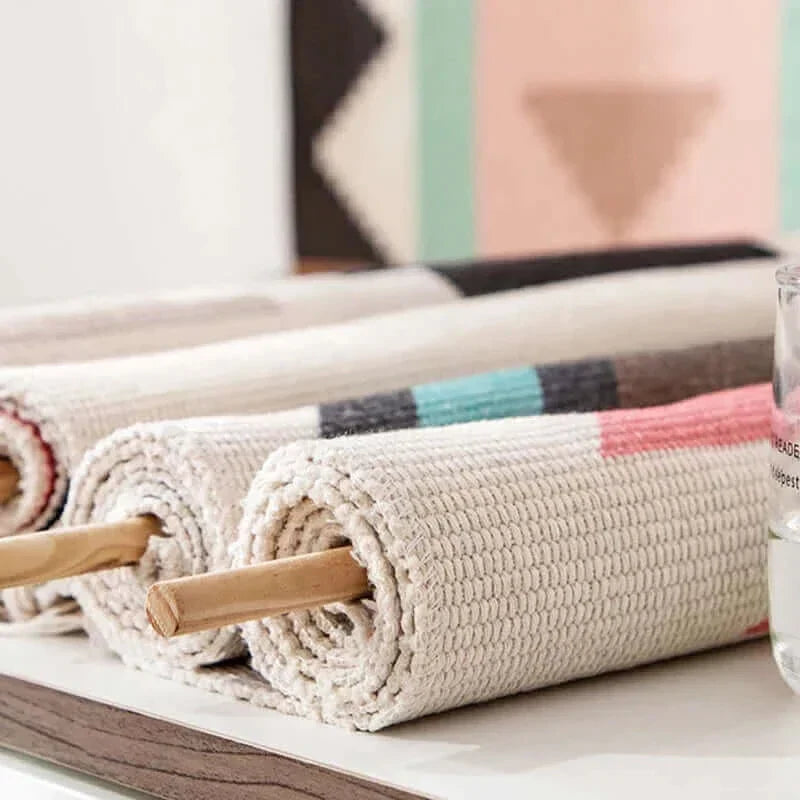 Macrame Hanging Cotton Rug