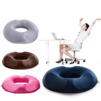 Orthopedic Memory Foam Donut Seat Cushion for Hemorrhoid and Tailbone Relief