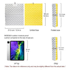 Campurio Seat & Beach Mat | Inflatable & Weatherproof | For Camping & Outdoor | Includes Carry Bag