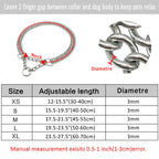 Stainless Steel Dog Training Necklace