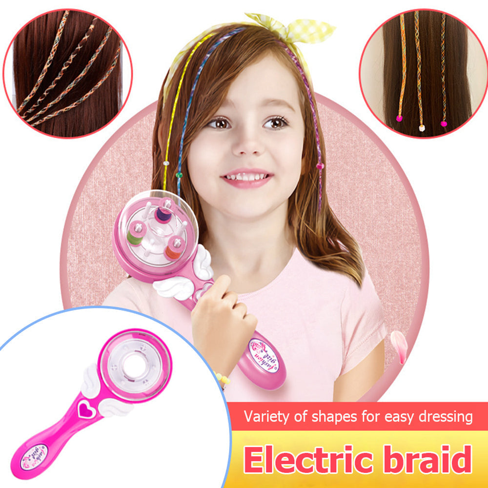 Quick & effortless beautiful hair! - Hair braiding device